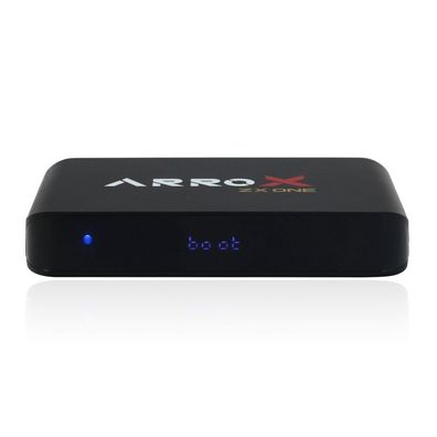 Arrox ZX One 4K UHD IP-Mediaplayer (3D, H.265, Android 7.1, WLAN, Schwarz)