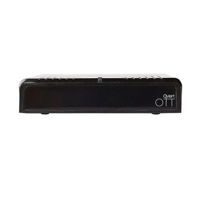 Qviart OTT Full HD 1080p Linux USB HDMI LAN TV IP Mediaplayer Schwarz