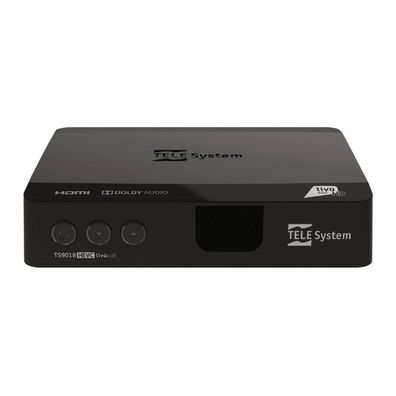 Telesystem TS9018 Full HD HEVC H.265 Smartcard HDMI DVB-S2 Sat Receiver mit Tivu