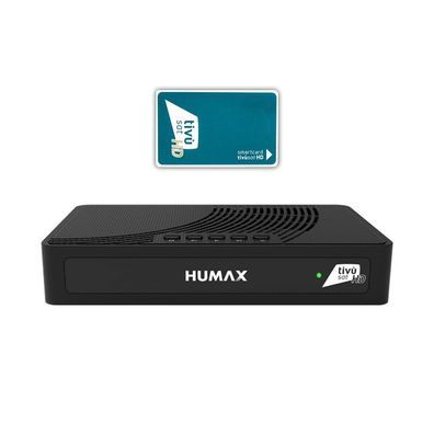 Humax Tivumax LT HD-3801S2 Full HD DVB-S2 Sat Receiver mit Aktive Tivusat Karte