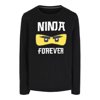 Lego Ninjago Kinder Jungen Shirt Langarmshirt Longsleeve Sweatshirt Schwarz