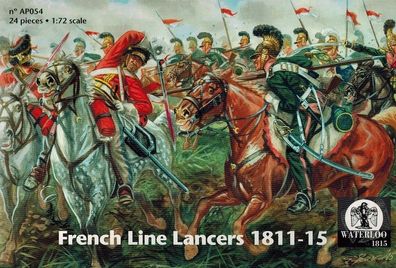 Waterloo 1815 - 054 - French Line Lancers - 1:72