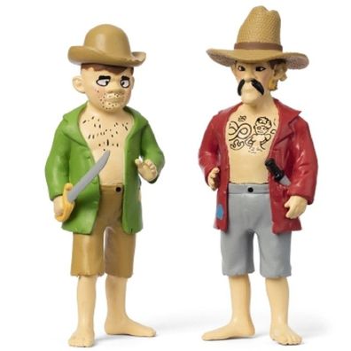 Micki 44.3799 Pippi Langstrumpf - Spielfiguren Piraten Jim & Buck