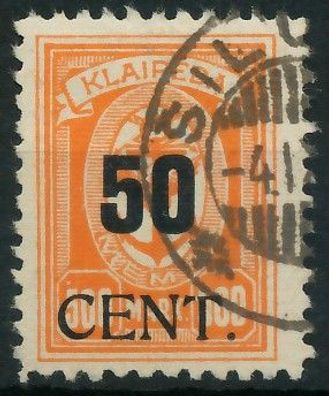 MEMEL 1923 Nr 200 gestempelt gepr. X416B0E