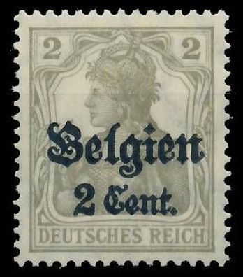 BES. 1WK Landespost Belgien Nr 10 postfrisch X41E7C6
