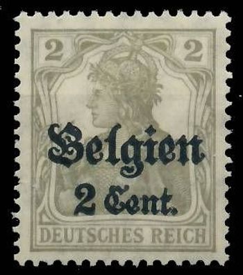 BES. 1WK Landespost Belgien Nr 10 postfrisch X41E7B2