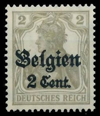 BES. 1WK Landespost Belgien Nr 10 postfrisch X41E7D6