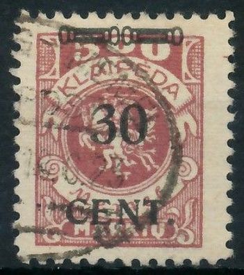 MEMEL 1923 Nr 175I gestempelt gepr. X41E8AE