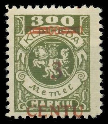 MEMEL 1923 Nr 168AI ungebraucht X41E906