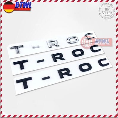 T-ROC Auto Kühlergrill TROC Kofferraum T-ROC Abzeichen T-ROC Emblem Badge