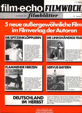 film-echo Filmwoche Ausgabe 1978 - Nr. 4