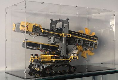 Acrylglas Vitrine Haube für Ihr LEGO Modell Schaufelradbagger 42055