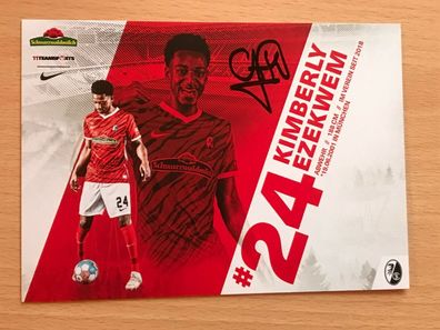Autogrammkarte - Kimberly Ezekwem - FC Freiburg 2021-22 orig. signiert #1261