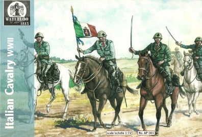 Waterloo 1815 - 001 - WWII Italian Cavalry WK2 - 1:72