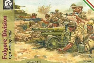 Waterloo 1815 - 004 - Folgore Division Light Artillery 1942 - 1:72