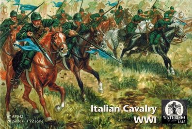 Waterloo 1815 - 042 - WWI Italian Cavalry WK1 - 1:72