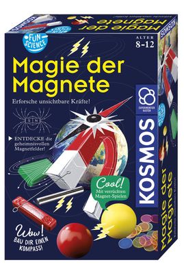 Experimentierkasten Fun Science Magie der Magnete Kosmos 65414 ab 8 Jahren