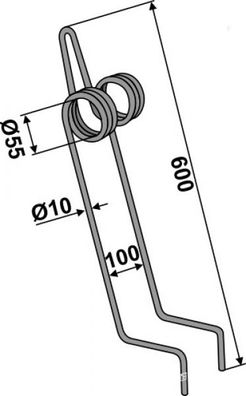 Striegelzinken 10. ST-AC3 (Accord)