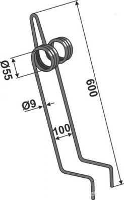 Striegelzinken 10. ST-AC1-S (Accord)