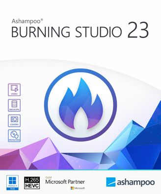 Ashampoo Burning Studio 23 - Windows 11 - PC Download Version