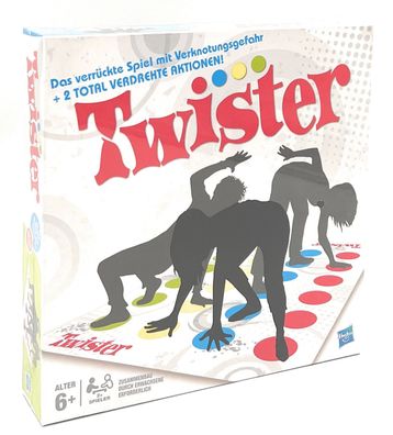 Twister Geschicklichkeitsspiel für Kinder & Erwachsene Familienspiel Kinderspiel