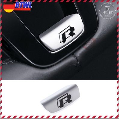 Auto Lenkrad Emblem Abzeichen Aufkleber Dekoration für VW Golf MK7 Passat Jetta
