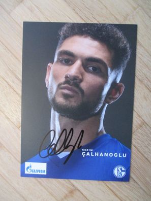 FC Schalke 04 Saison 21/22 Kerim Calhanoglu - handsigniertes Autogramm!!!