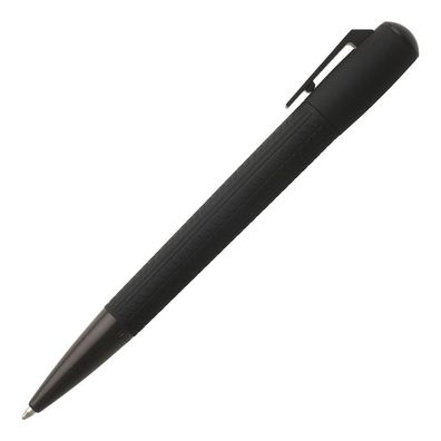 Hugo Boss Kugelschreiber Pure Tire Ballpoint Pen Reifenprofil Schwarz Metall
