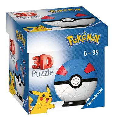Puzzle Pokémon Superball Ravensburger 112654 54 Teile