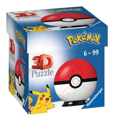 Puzzle Pokémon Pokéball Ravensburger 112562 54 Teile