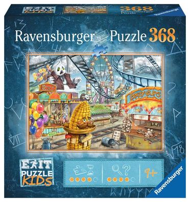 Puzzle EXIT Puzzle Kids Im Freizeitpark Ravensburger 129263 368 Teile