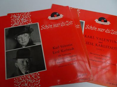 7" Polydor Schön war die Zeit Karl Valentin Liesl Karlstadt Ententraum Brillantring