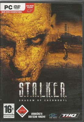 S.T.A.L.K.E.R.: Shadow Of Chernobyl (PC 2008 DVD-Box) mit Anleitung Top Zustand
