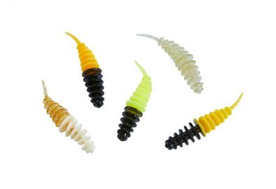 Trout Attack Trout Collector 50mm 5cm Knoblauch Mix 2 160640205 Trout Worm