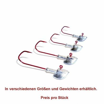 Standup JIGS mit rotem Haken Größe 3/0 - 14g