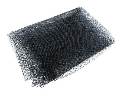Senknetz Monofil / Ersatznetz für Senken / Größe: 1x1 m, Farbe: Schwarz