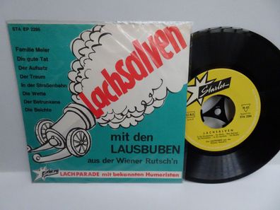 7" Starlet STA EP2286 Lachsalven mit den Lausbuben Wiener Rutsch´n