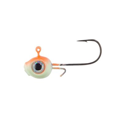 Micro Jig mit UV-Aktiven Augen Orange-Louminous Hakengröße: 6 (5g)