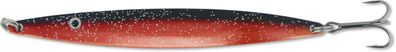 25g 11cm für Meerforelle Dorsch Hornhecht usw. Rot Schwarz Impact Blinker 