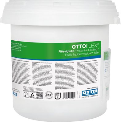 Ottoflex® Flüssigfolie 90 kg Abdichtung für Gipskarton, Putz, Mauerwerk, Estrich