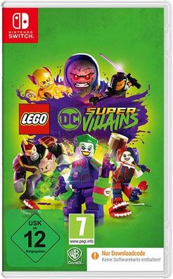 Lego DC Super-Villains Switch CiaBCode in a Box - WARNER HOME - (Nintendo Switch ...