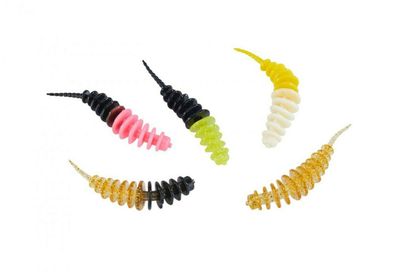Trout Attack Trout Collector 50mm 5cm Knoblauch Mix 1 160640105 Trout Worm