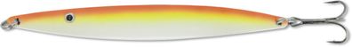 Impact Blinker - White Orange - 16g - 9,5cm für Meerforelle Dorsch Hornhecht usw