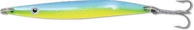 Impact Blinker - Blau-Chartreuse - 25g 11cm für Meerforelle Dorsch Hornhecht usw