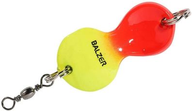 Balzer - Plattfisch-Blinker oran/ gelb 40g