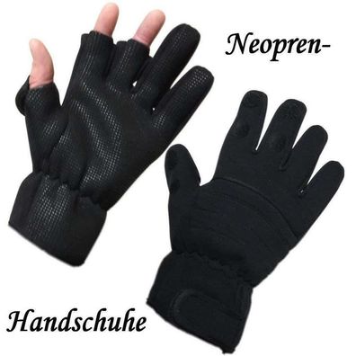 Neopren-Handschuhe Security, Fingerteile klappbar Gr. L (Gr. L)