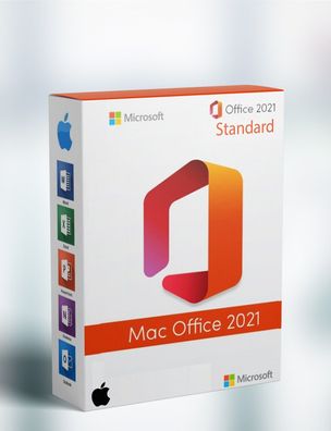 Microsoft Office 2021 Standard | 1 MAC | KEIN Abo