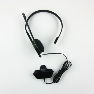 Original Microsoft Xbox One Chat Headset / Mikrofon in Schwarz