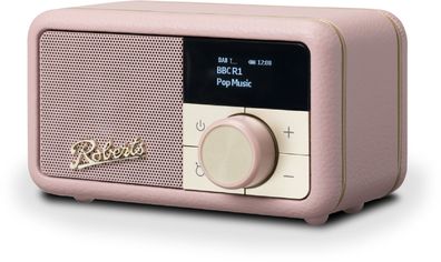Revival Petite - DAB + / FM Radio mit Bluetooth, Dusky Pink by Roberts Radio