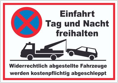 Parkplatzschild mit Wunschtext  HB-Druck Schilder, Textildruck